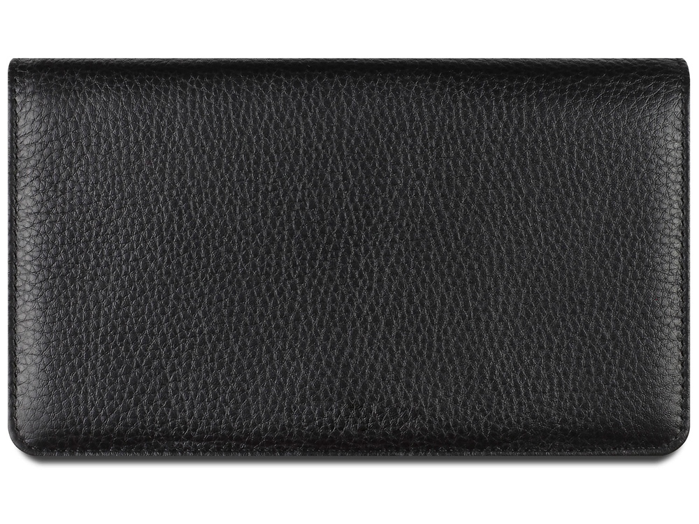 Кошелёк женский BUGATTI СУПЕР ЛЕДИ | LADY TOP, чёрный, натуральная воловья кожа, 19,5х2х11,2 см