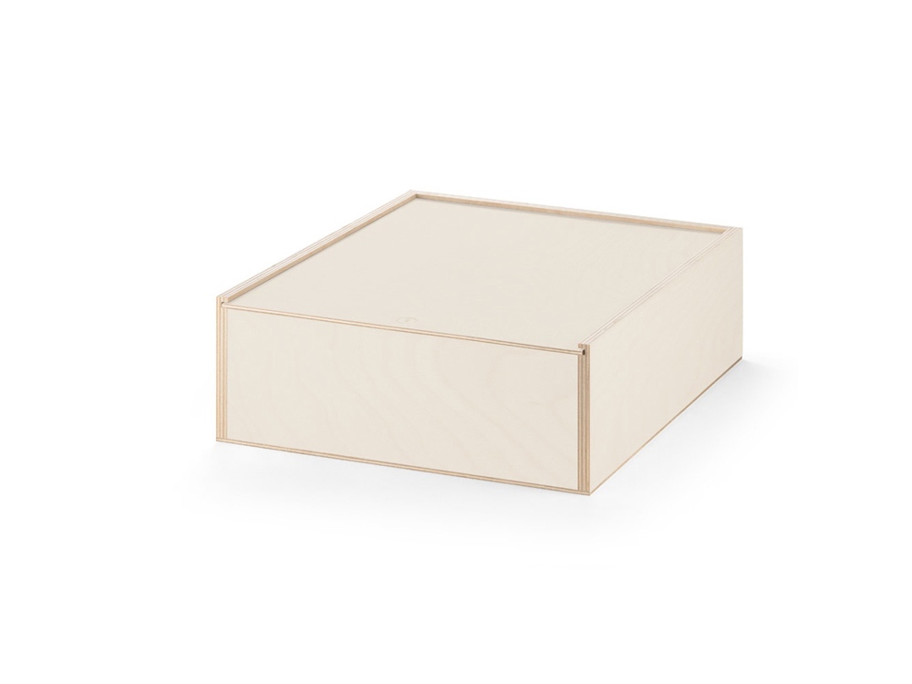 Деревянная коробка BOXIE WOOD L с логотипом  | Print Logo
