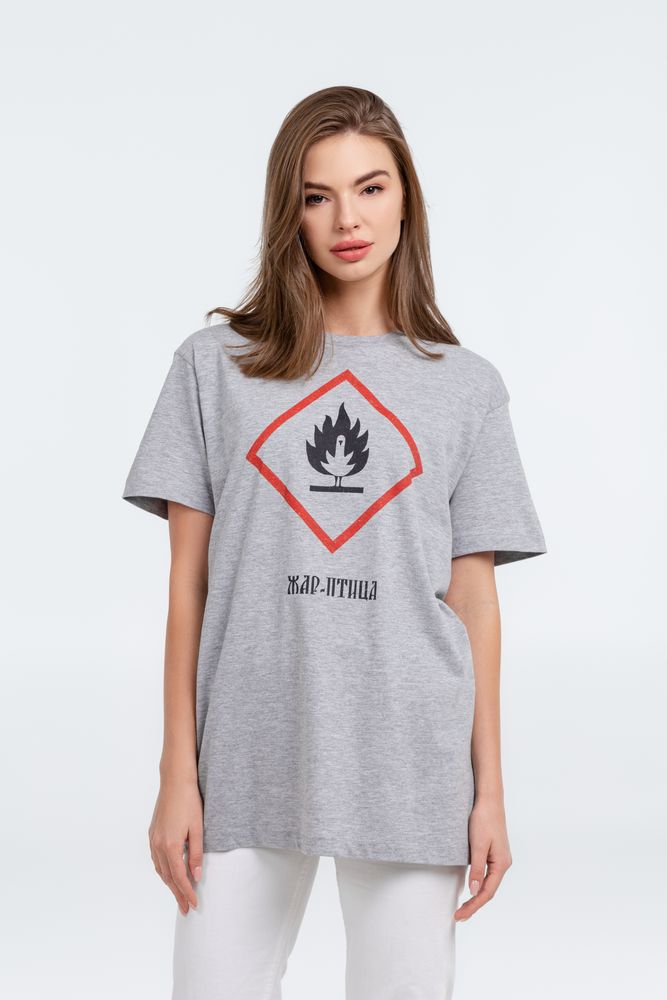 Футболка «Жар-птица» — пример нанесения логотипа (Author's) | Print Logo