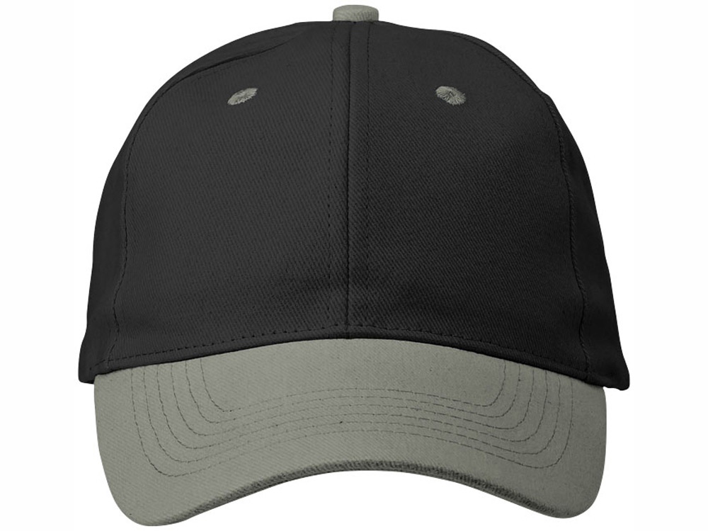 Бейсболка Grip, черный/серый