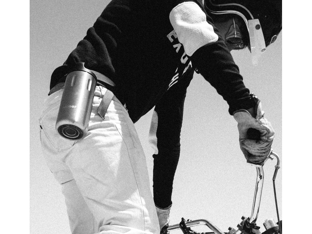 Вакуумный термос с керамическим покрытием бытовой, тм bobber, 590 мл. Артикул Bottle-590 Glossy (зеркальный)