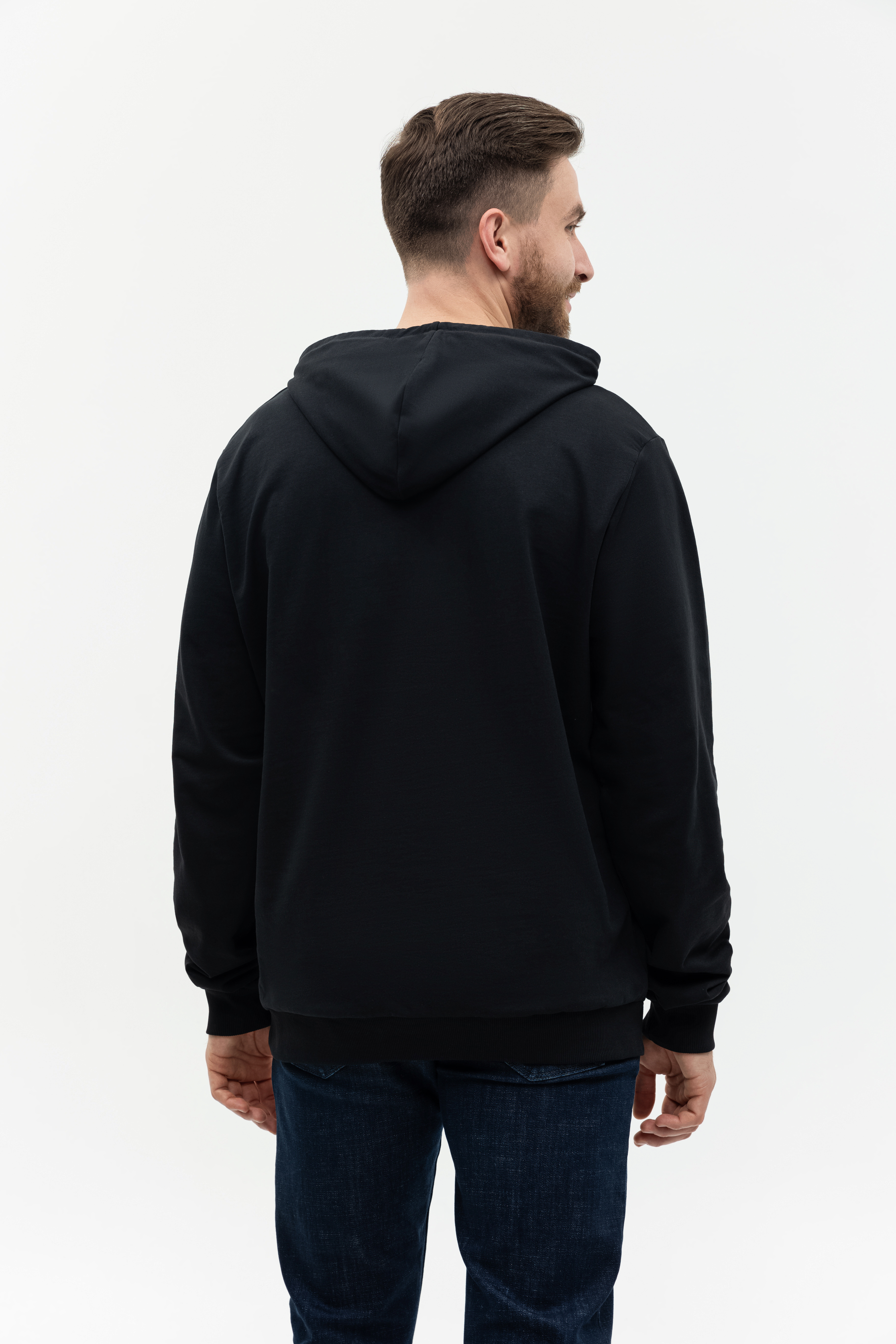 Худи унисекс STAN футер без начёса 260, 23, Чёрный,  (20)  (48/M)