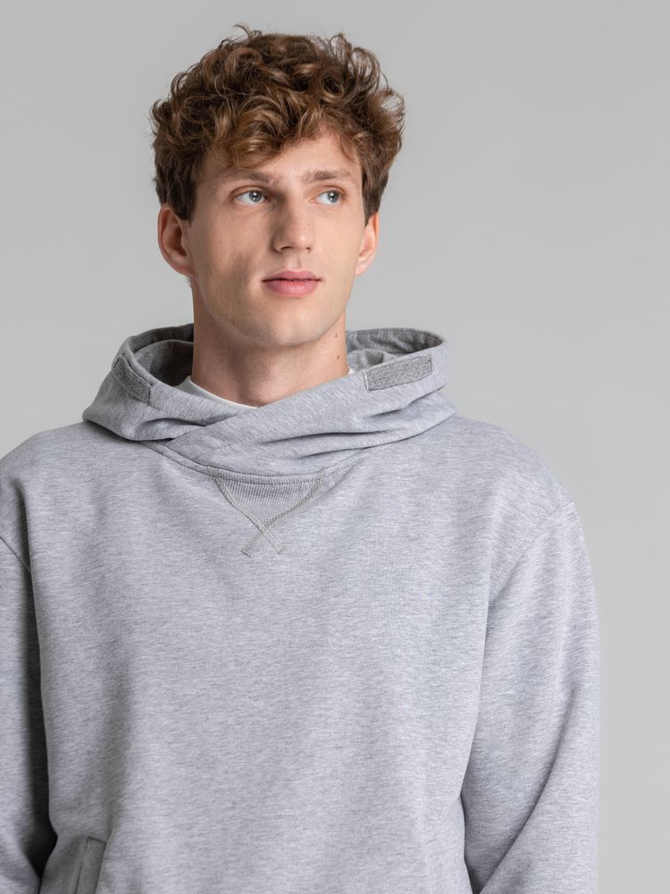 Толстовка Kulonga Terry, серый меланж, размер XL