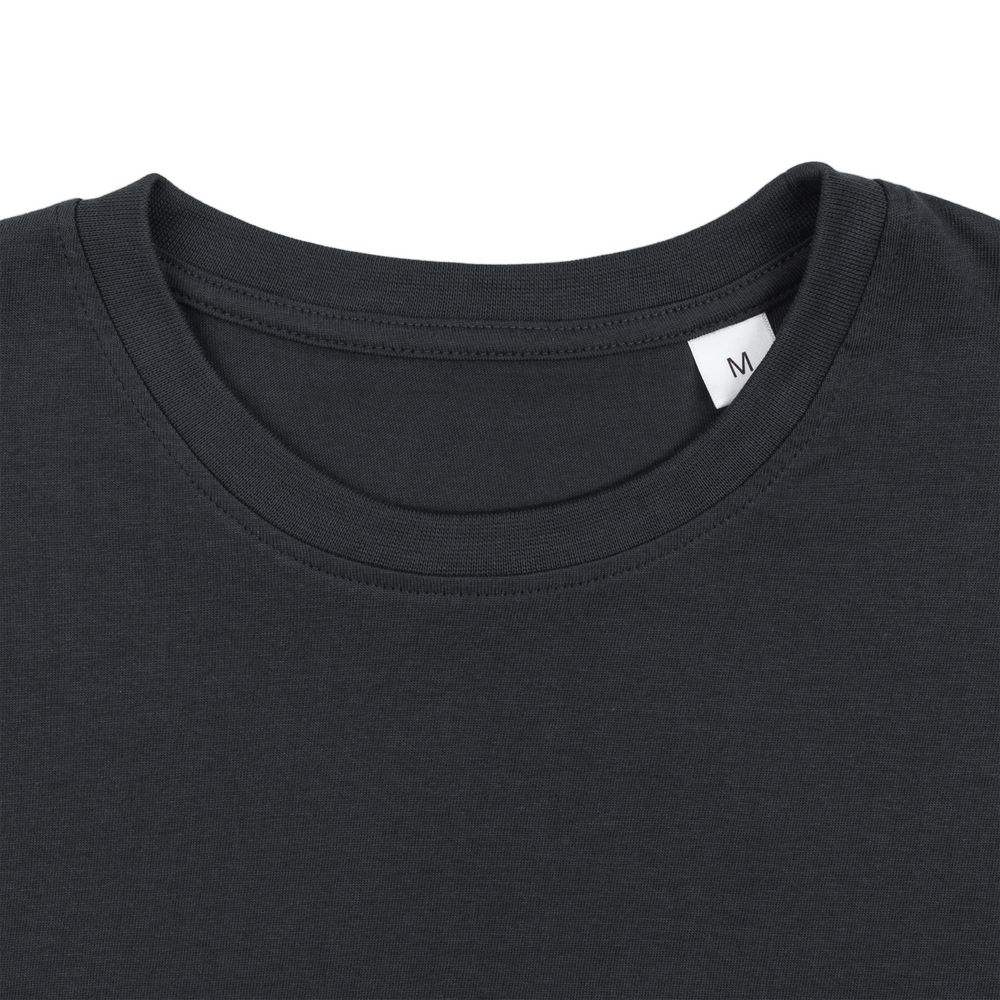 Футболка унисекс T-Bolka 180, темно-серая, размер L