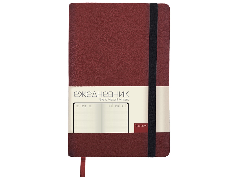 Ежедневник недатированный А5 Vincent с логотипом Bruno Visconti | Print Logo