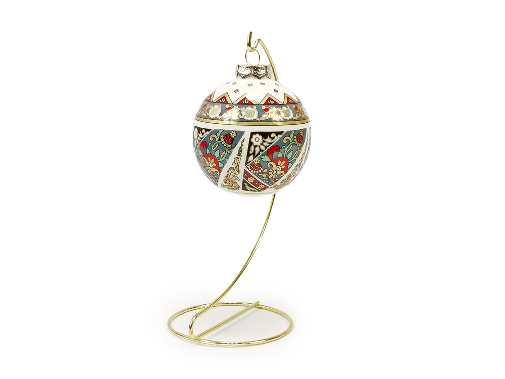 Шар Новогодняя сказка с логотипом  | Print Logo