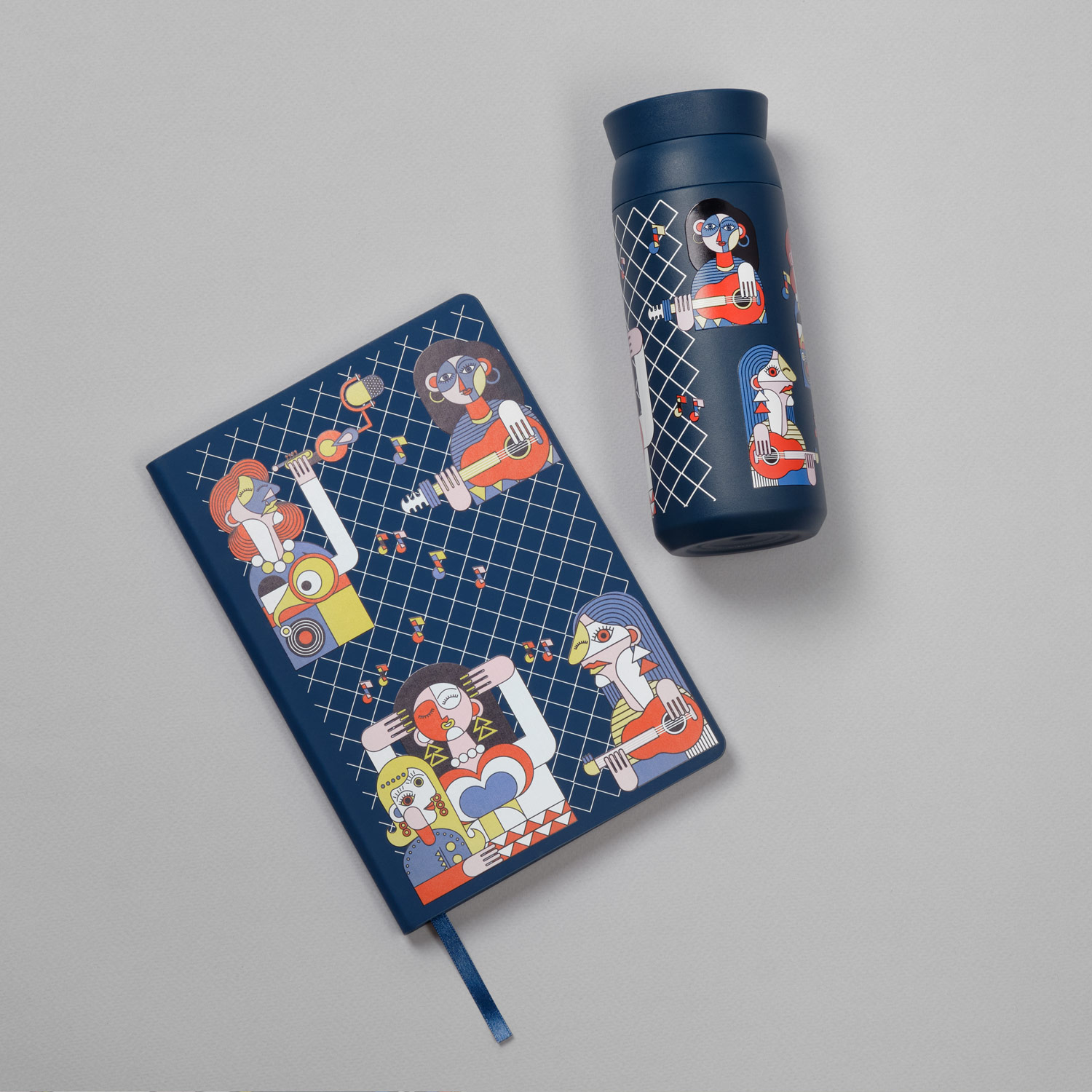 Ежедневник Спарк (Spark) недатированный, синий (без упаковки, без стикера)