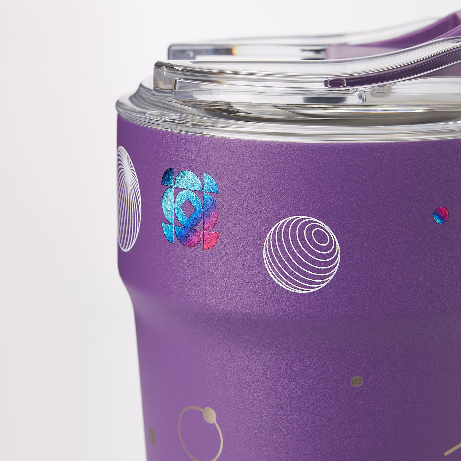Термокружка вакуумная Монако, фиолетовая