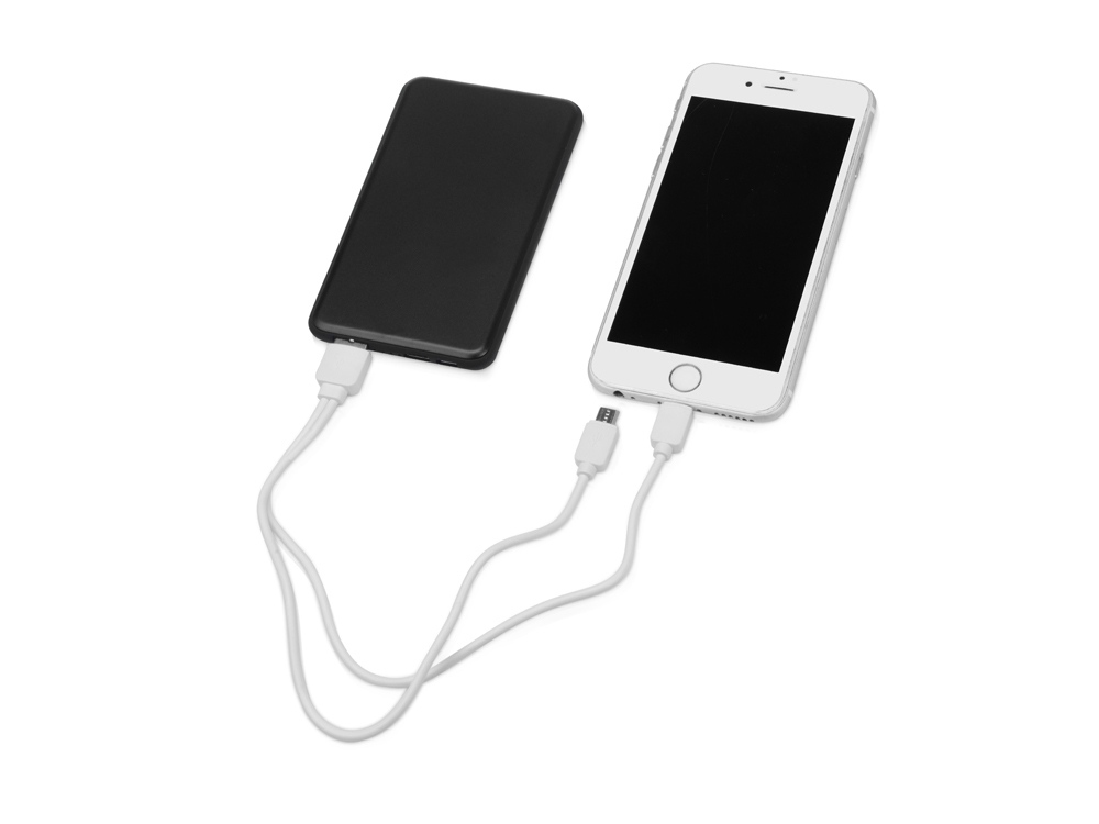 Портативное зарядное устройство Shell, 5000 mAh, черный