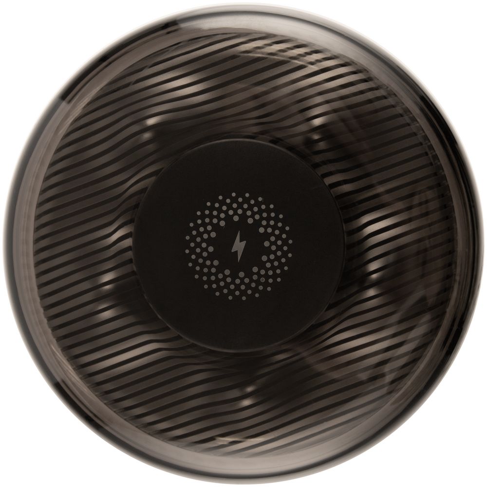 Станция для беспроводной зарядки с подсветкой apexPoint — пример нанесения логотипа (Indivo) | Print Logo