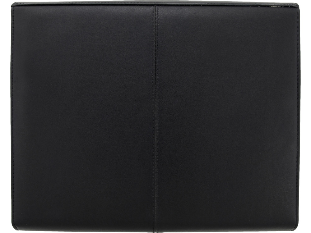 Папка для документов с блокнотом и калькулятором, черный