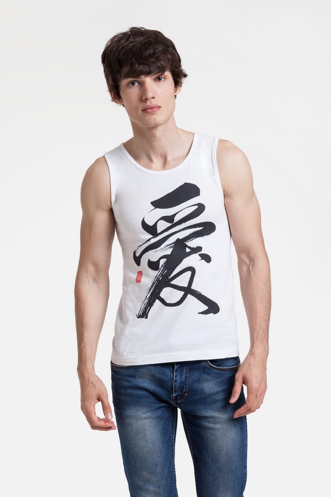 Майка мужская «Вечные ценности. Богатство» с логотипом CoolColor | Print Logo