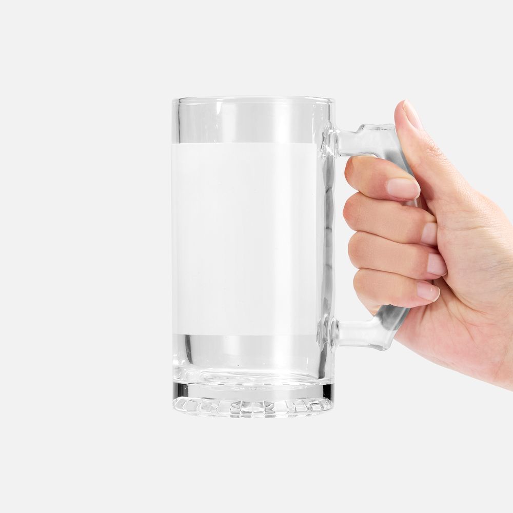 Пивная кружка для сублимационной печати Barbucks фото на сайте Print Logo.