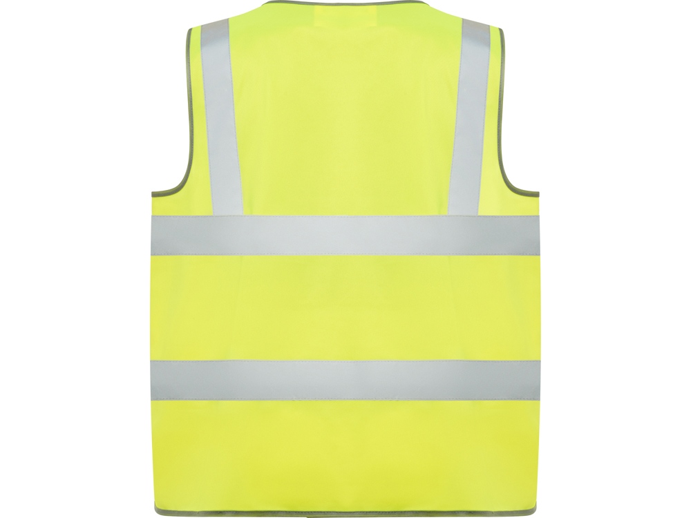 Жилет светоотражающий Polux, неоновый желтый
