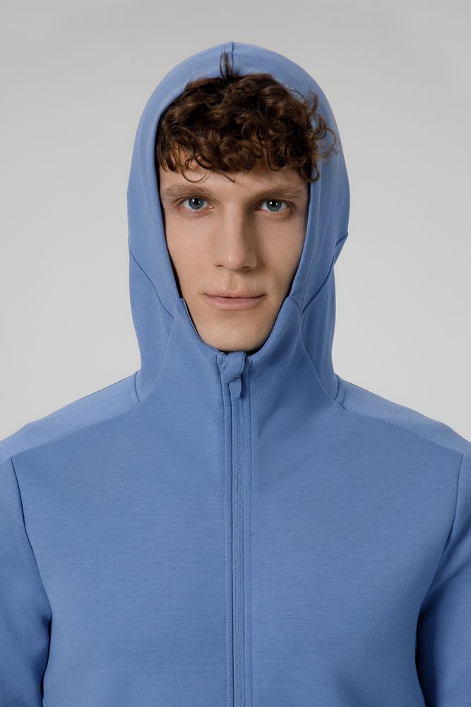 Куртка с капюшоном унисекс Begi, синяя, размер L