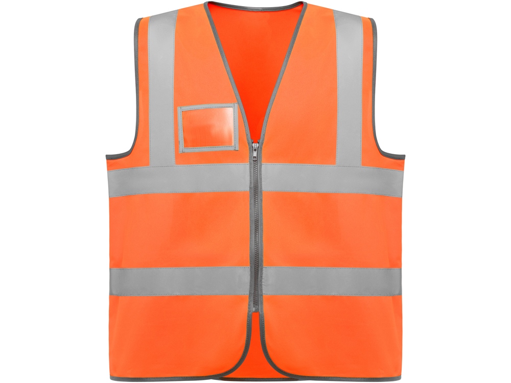 Жилет светоотражающий Polux с логотипом Roly | Print Logo