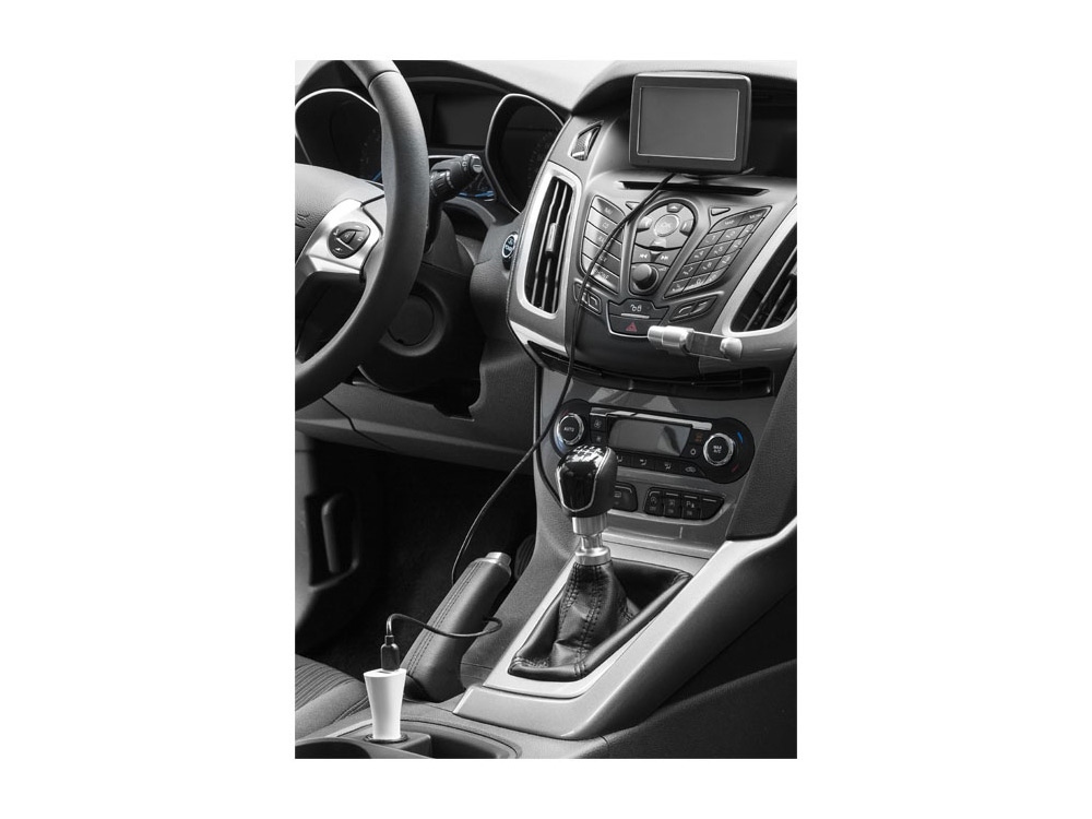 Адаптер автомобильный Pole, белый