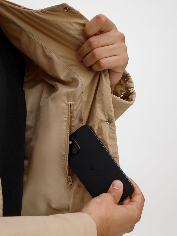 Куртка унисекс Veter, бежевая, размер XL/XXL