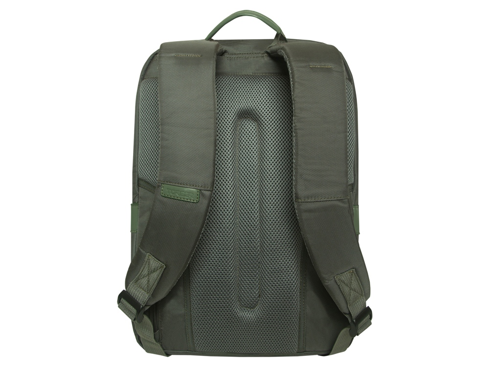 Рюкзак TORBER VECTOR с отделением для ноутбука 15,6, серо-зелёный, полиэстер 840D, 44 х 30 x 9,5 см
