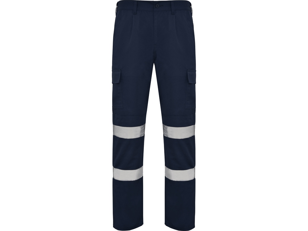 Брюки Daily HV со светоотражающими полосами, мужские с логотипом Roly | Print Logo