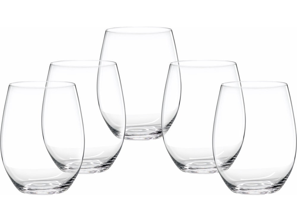 Набор бокалов Cabernet Sauvignon и декантер Syrah, 5 шт. с логотипом Riedel | Print Logo