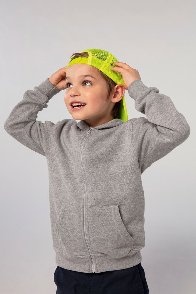 Толстовка детская Stone Kids серый меланж, на рост 142-152 см (12 лет)