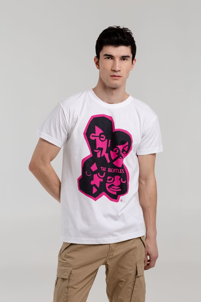 Футболка «Меламед. The Beatles» — пример нанесения логотипа (Author's) | Print Logo