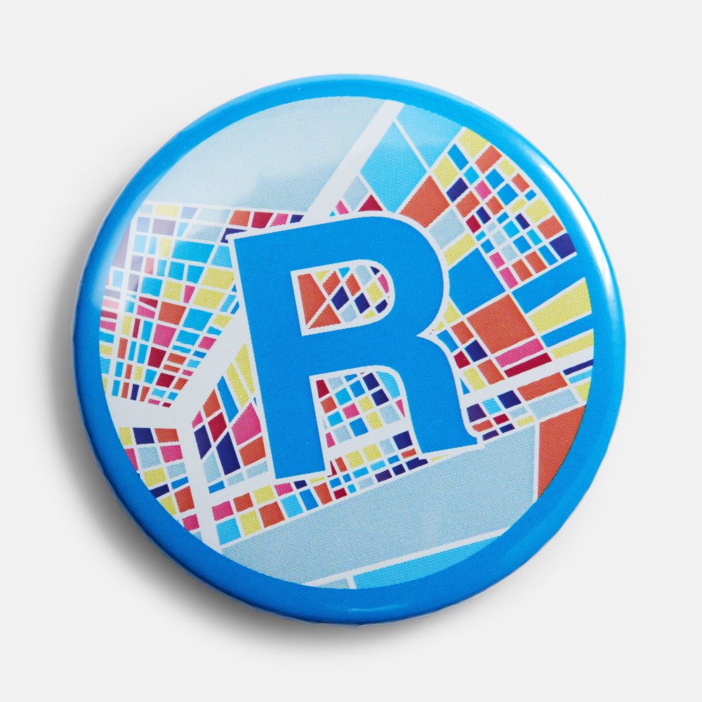 Значок закатной Pinback Print