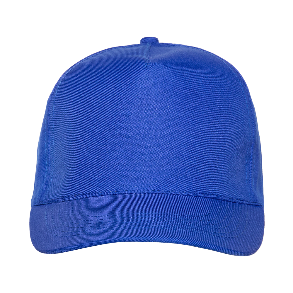 Бейсболка STAN 5 клиньев полиэстер 150, 10P, Синий,  (16/1)  (56-58/ONE SIZE)