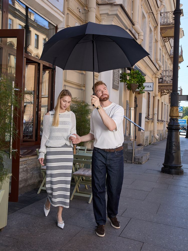 Зонт-трость Zero XXL фото на сайте Print Logo.