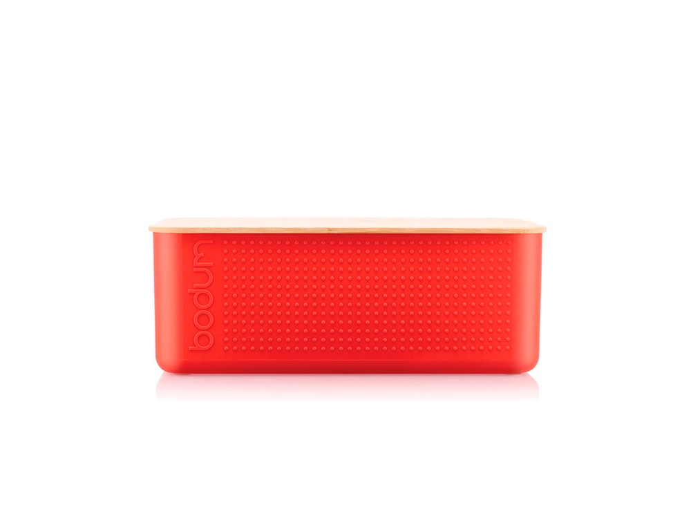 Хлебница BISTRO BREAD, L — пример нанесения логотипа () | Print Logo