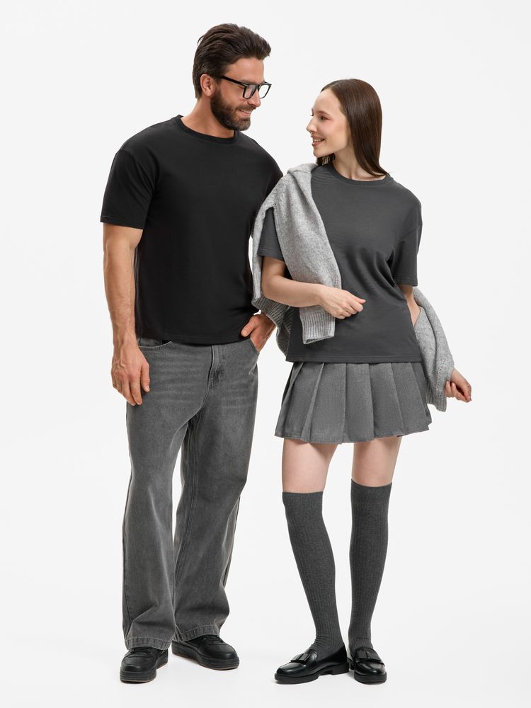 Футболка унисекс Durington, черная, размер 3XL/4XL