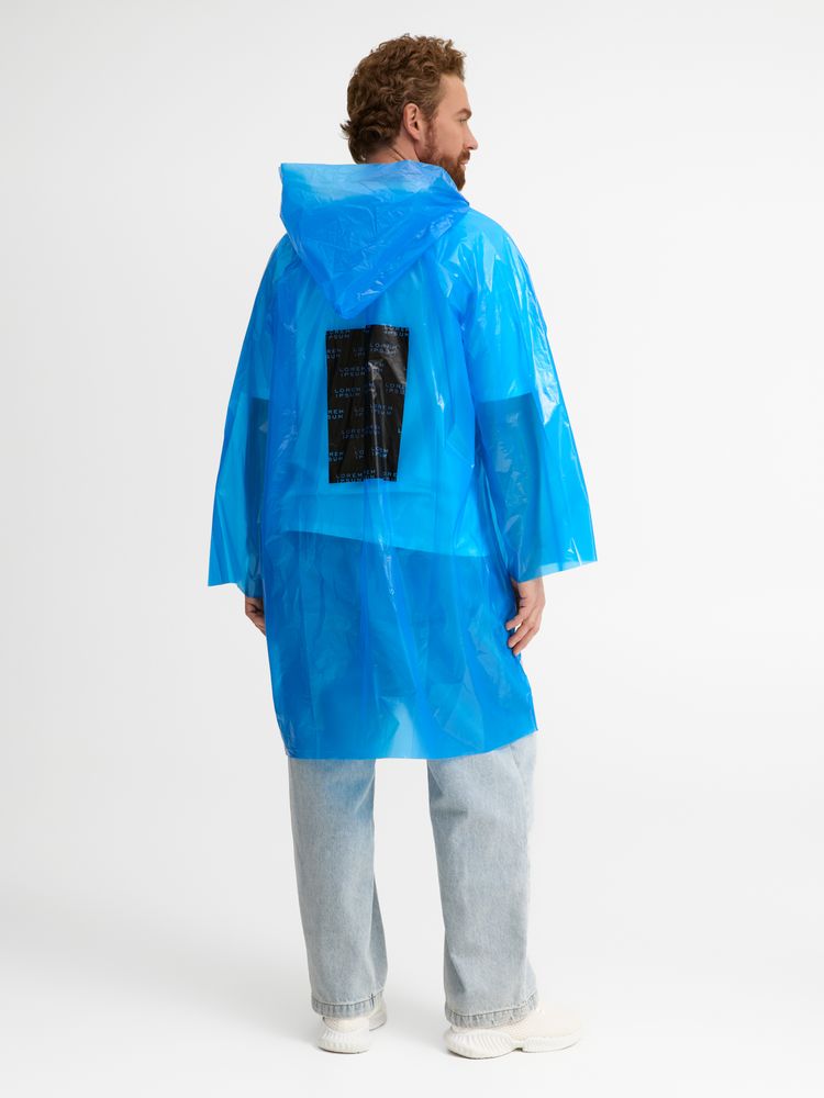 Дождевик-плащ BrightWay с печатью в один цвет на заказ