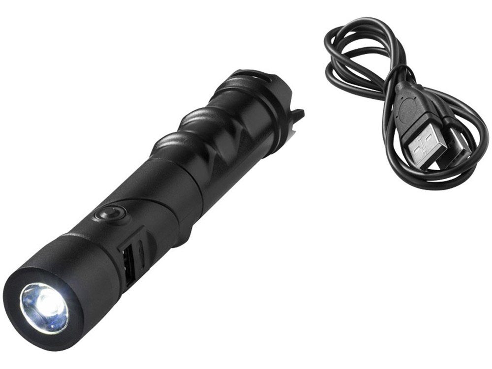 Портативное зарядное устройство PB-1400 автомобильное, 1400 mAh с логотипом Stac | Print Logo