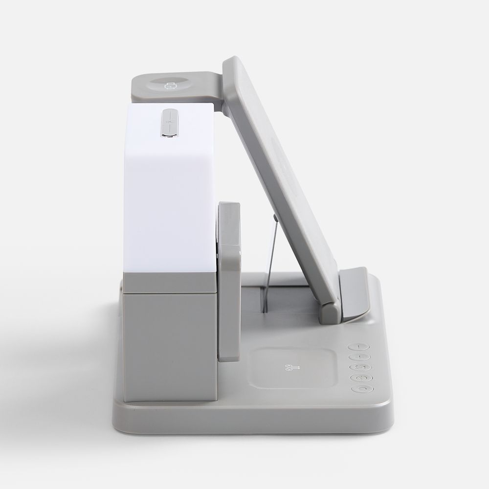 Зарядная станция с электронными часами и подсветкой Large Charge ver.3 фото на сайте Print Logo.