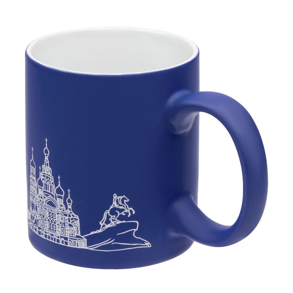 Кружка «СКА. В сердце города» — пример нанесения логотипа (СКА) | Print Logo