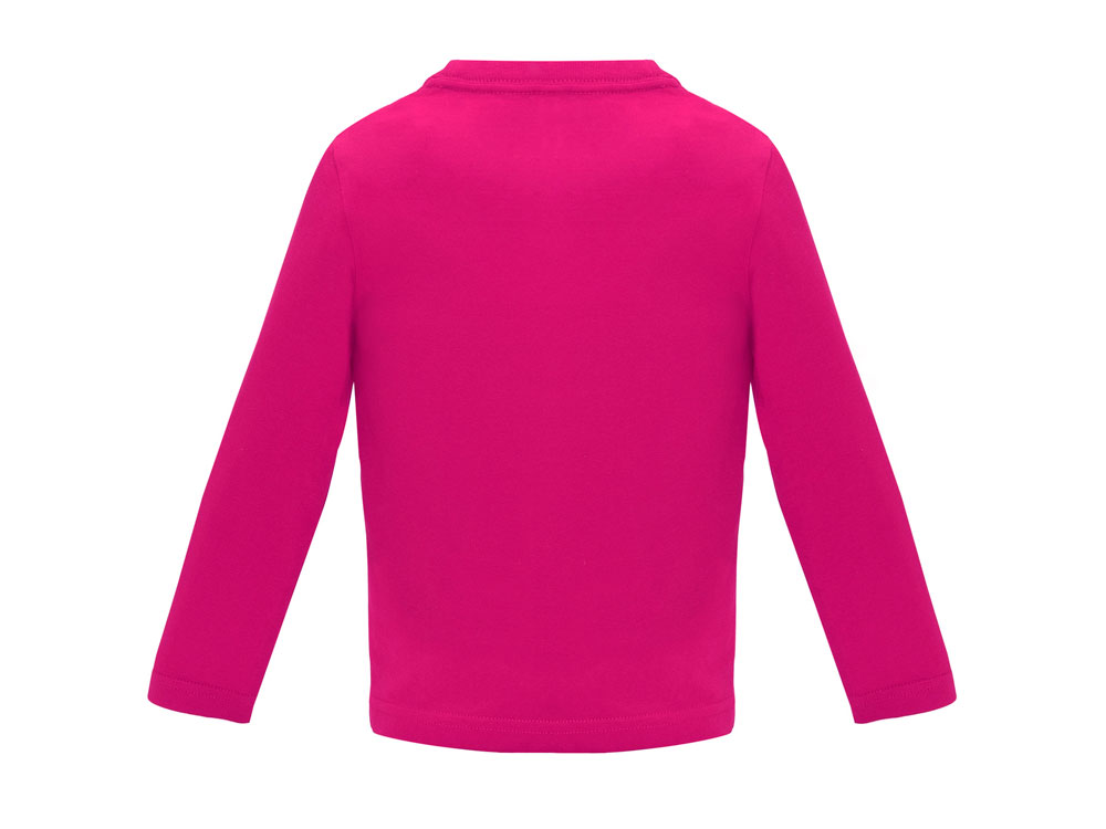Футболка Baby  детская с длинным рукавом, фуксия