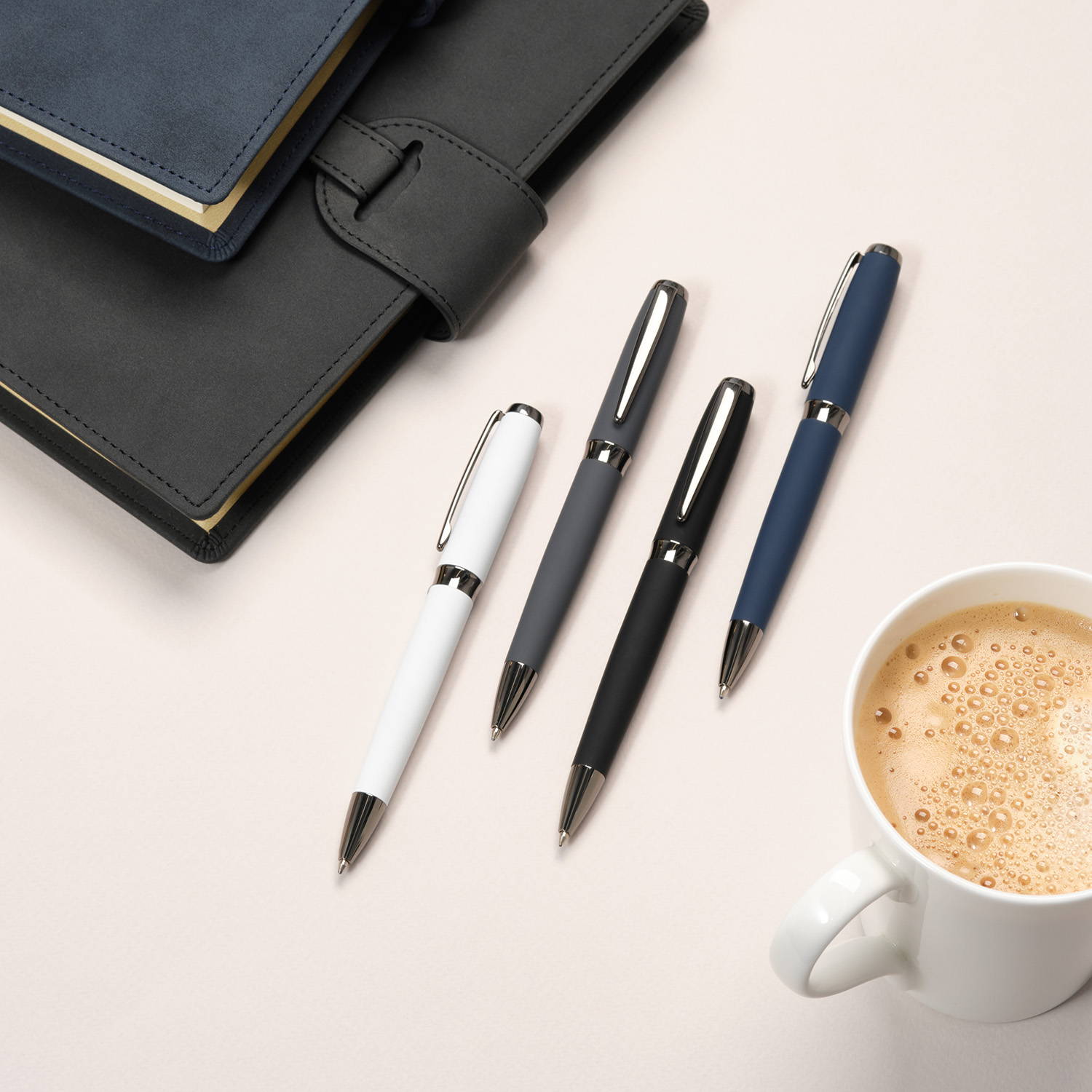 Шариковая ручка Монреаль (Monreal), серая фото на сайте Print Logo.