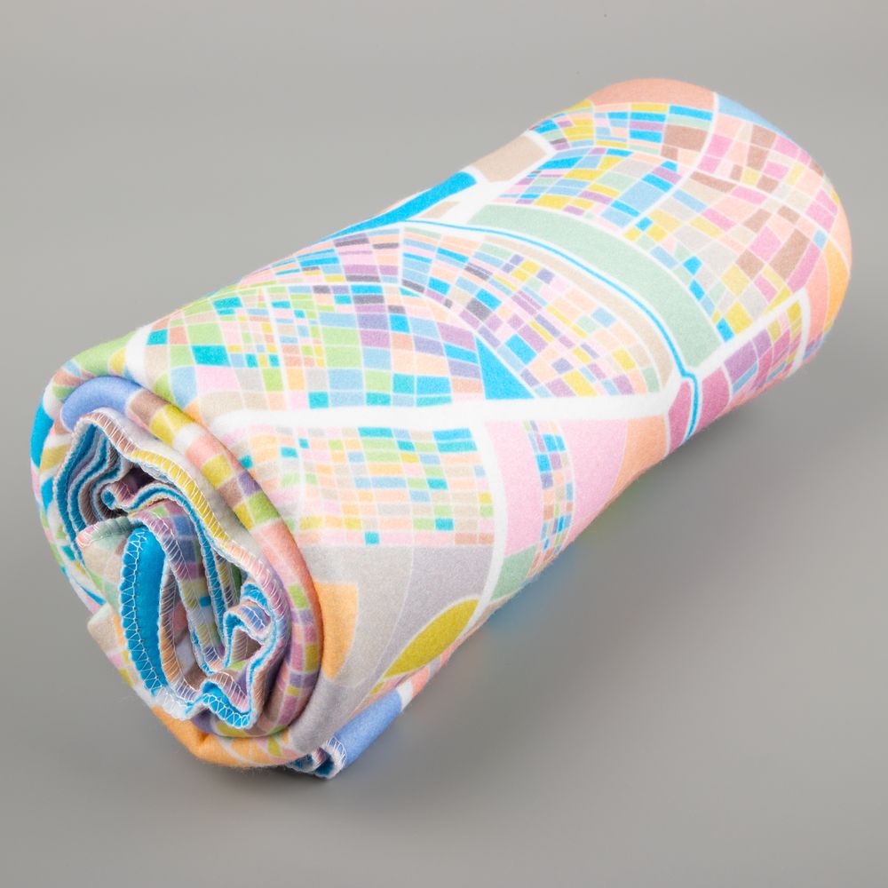 Флисовый плед Feltro Color Plus с печатью на заказ