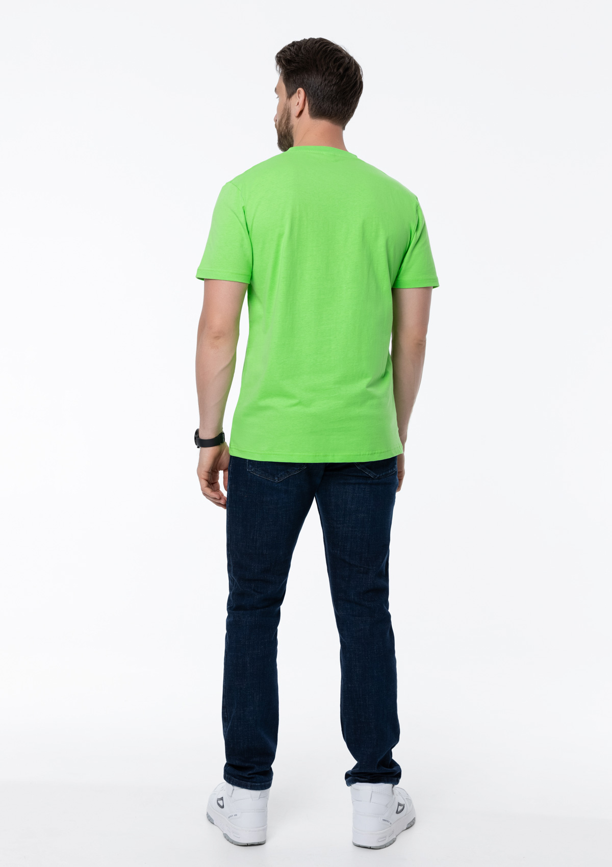 Футболка унисекс STAN, хлопок 150, 51, Ярко-зелёный,  (26)  (44/XS)