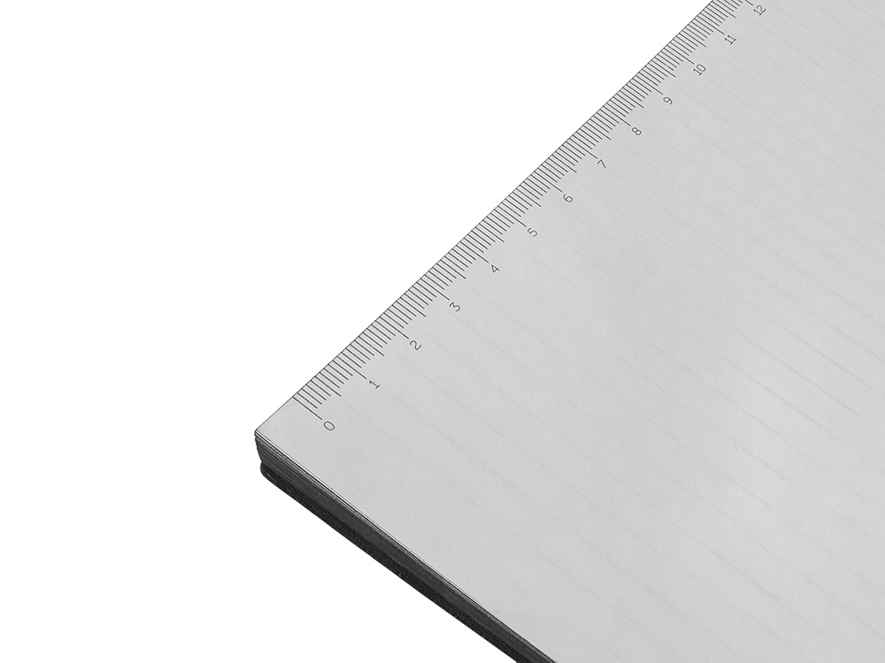 Блокнот C1 софт-тач, гибкая обложка, 128 листов, черный