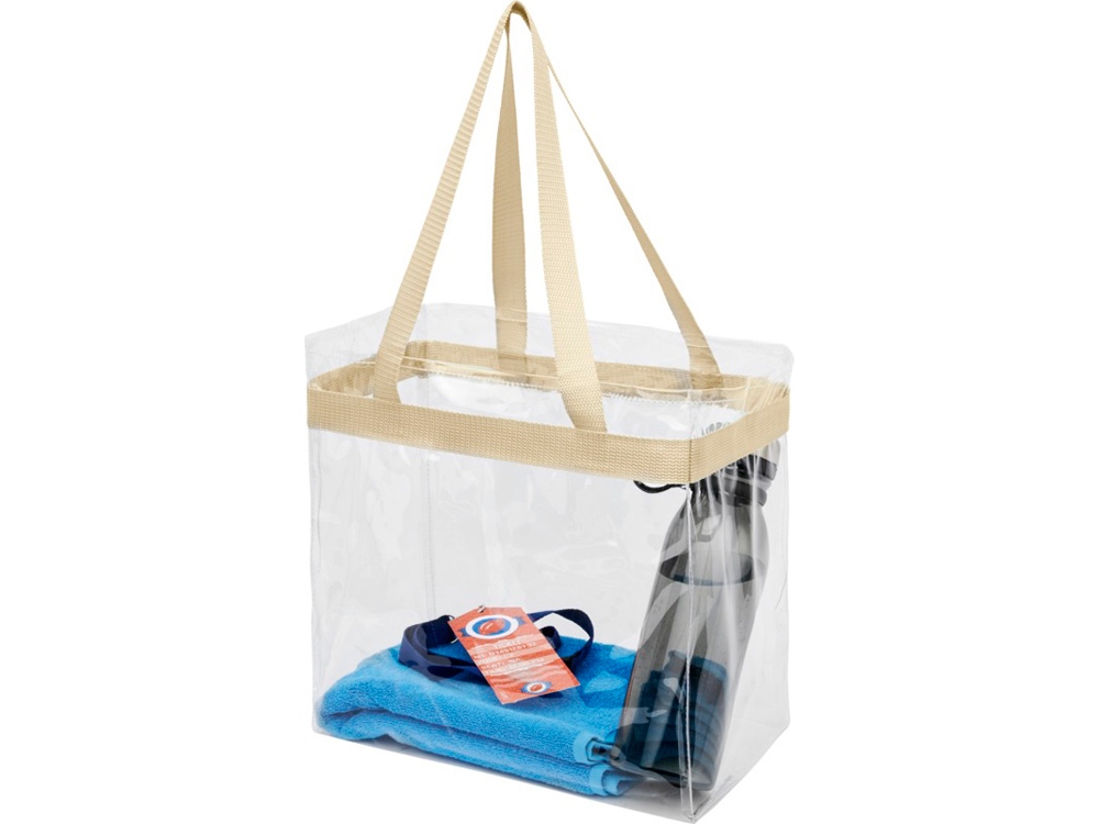 Сумка Hampton, прозрачный/хаки