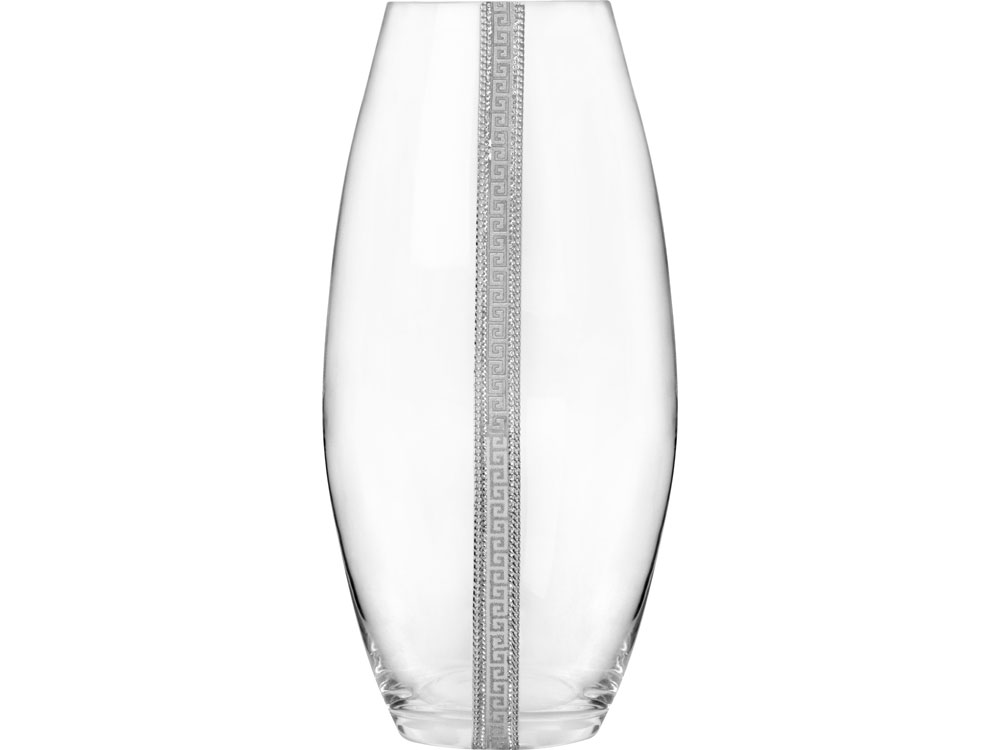 Ваза Сопрано, прозрачный/серебристый