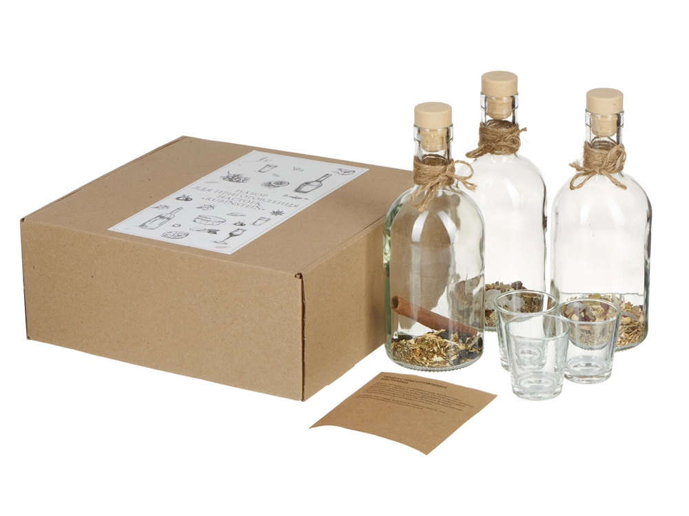 Набор для приготовления настоек Rubinstein с логотипом  | Print Logo