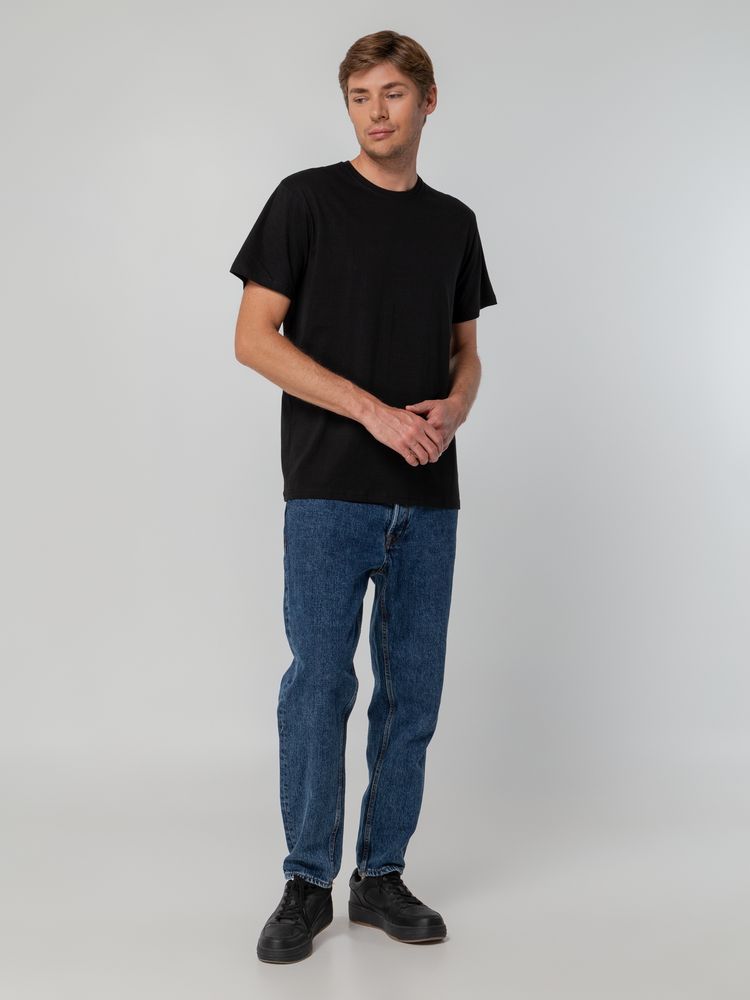 Футболка унисекс T-bolka 140, черная, размер 4XL