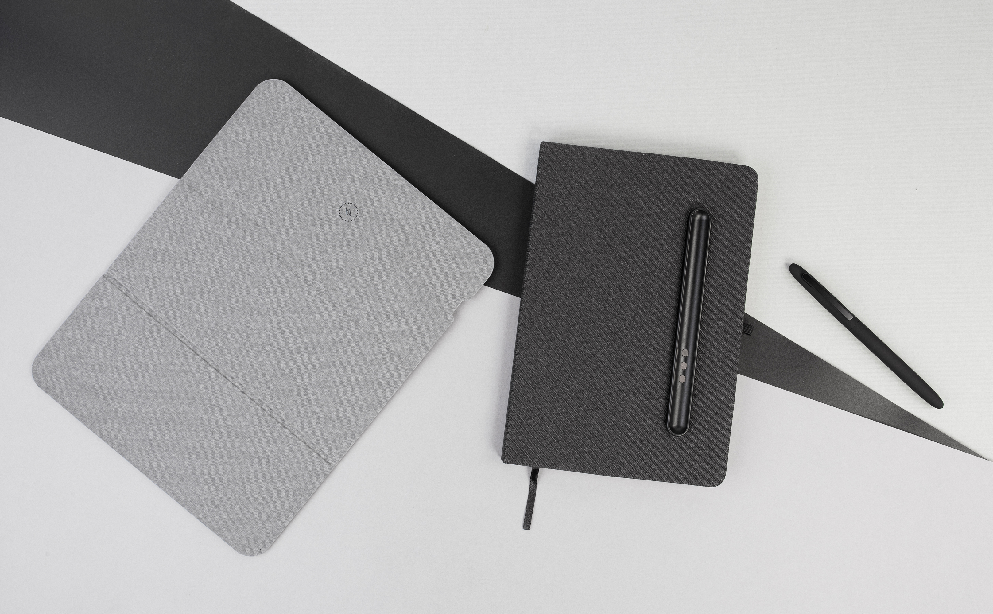 Набор "Busy", черный с серым