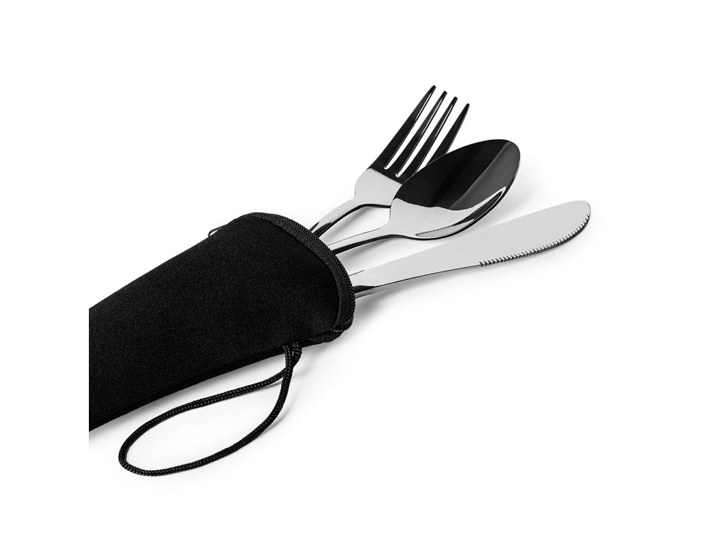 Набор столовых приборов BELVER с логотипом  | Print Logo