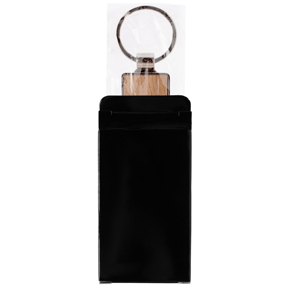 Брелок Wood Rectangle фото на сайте Print Logo.