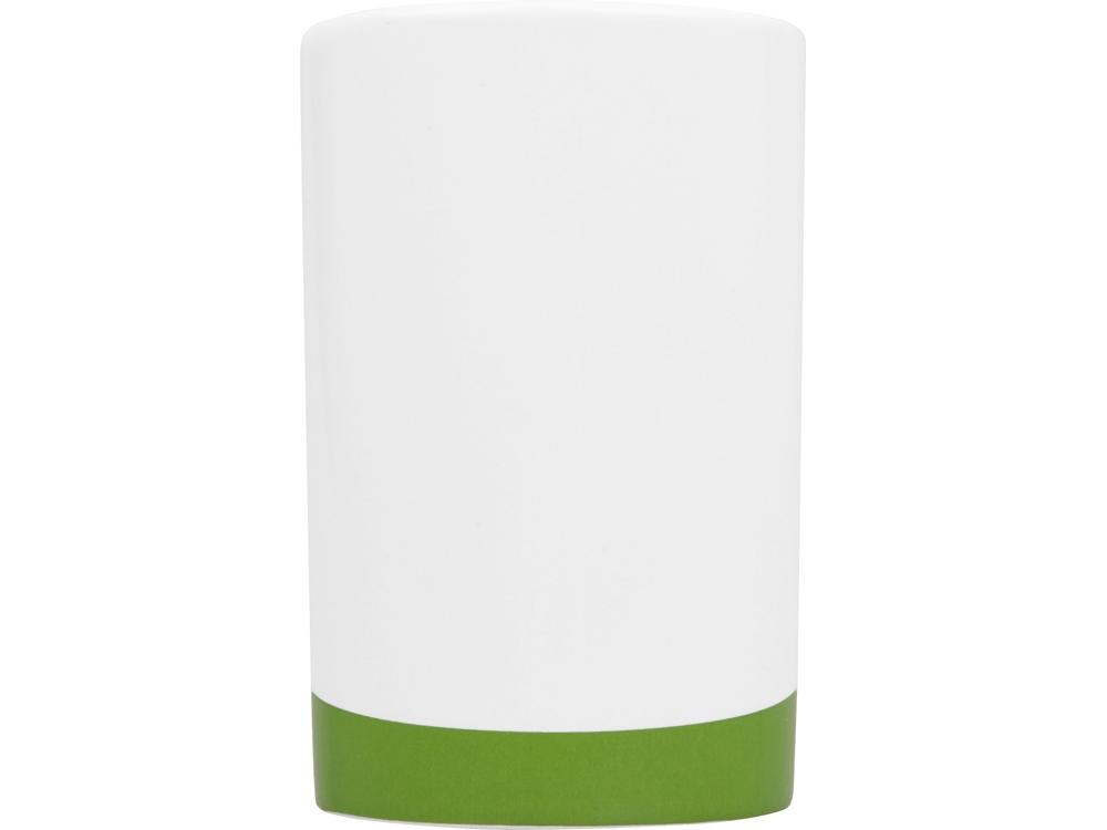 Кружка Мерсер 320мл, белый/зеленый