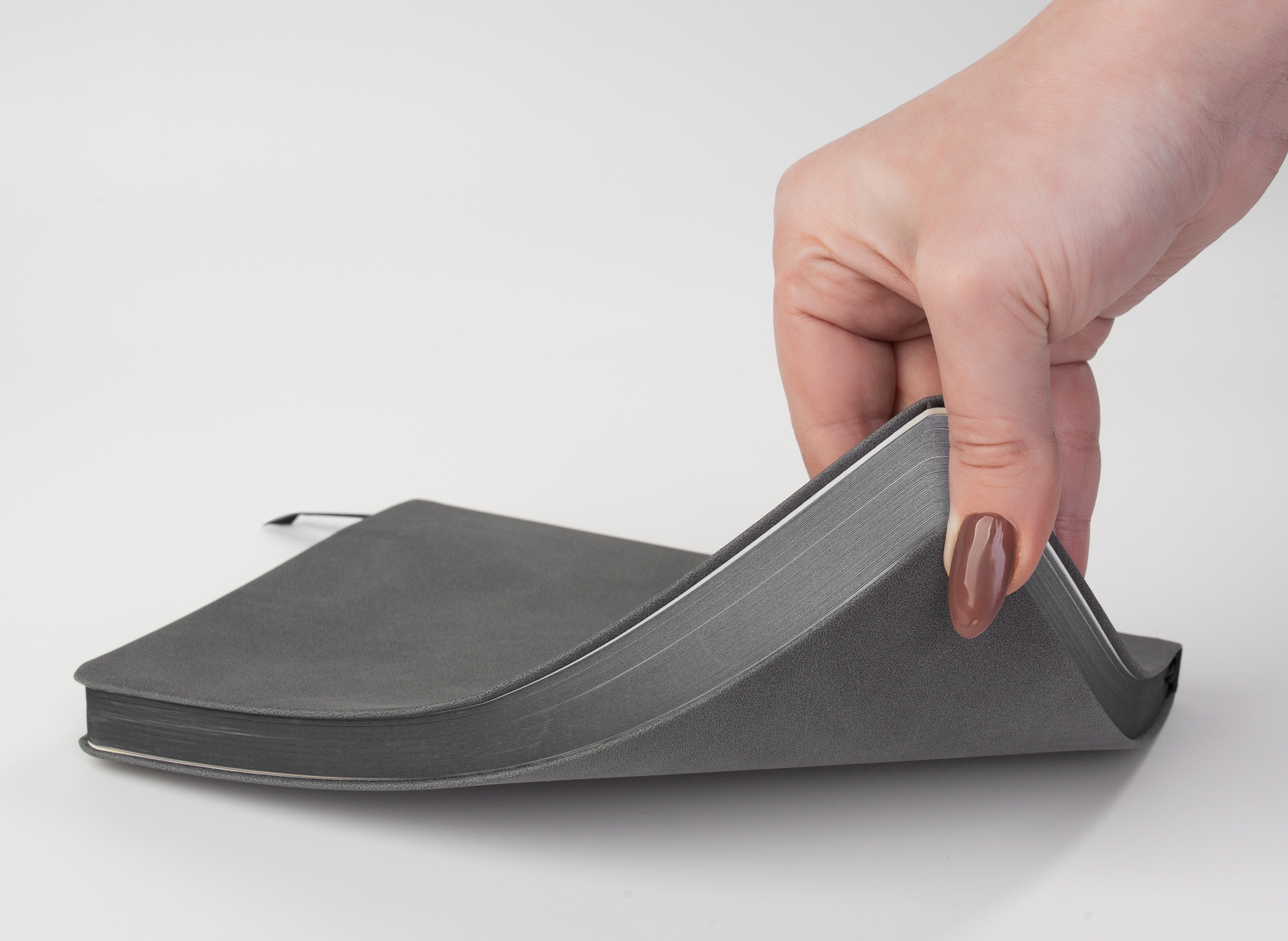 Ежедневник недатированный "Турин" , формат А5, серый/синий